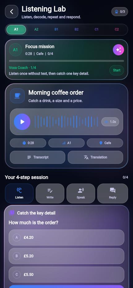 Listening · Speakery