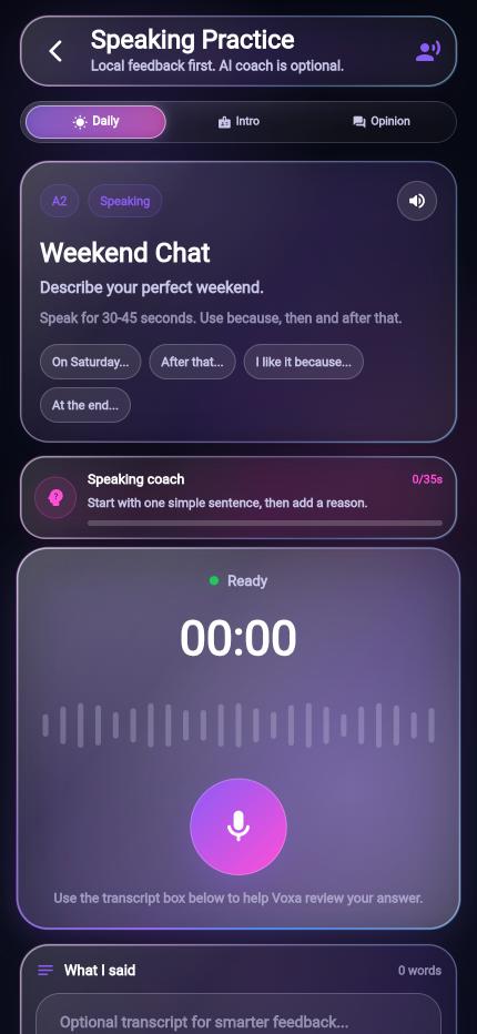 Speak in Speakery